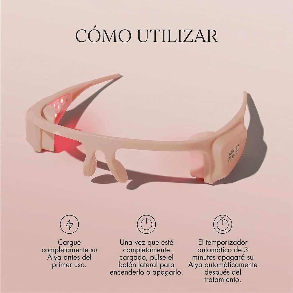 Masajeador de Ojos con Fototerapia LED